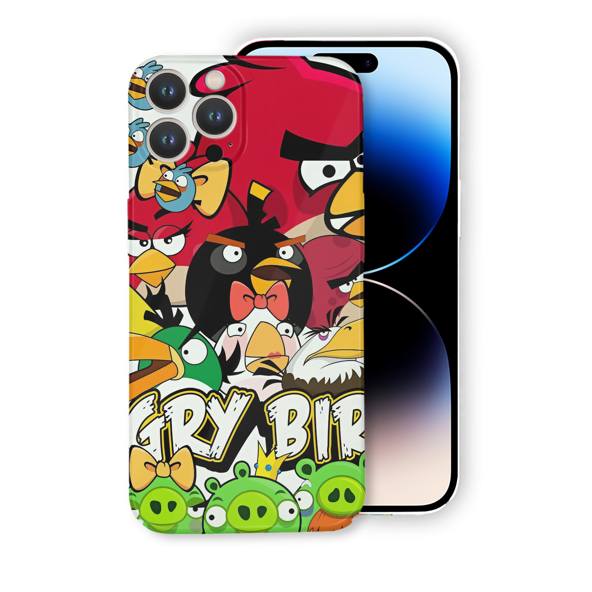 （画像用） Angry Birds アングリーバード 【iPhone 14シリーズ対応】ハードケース